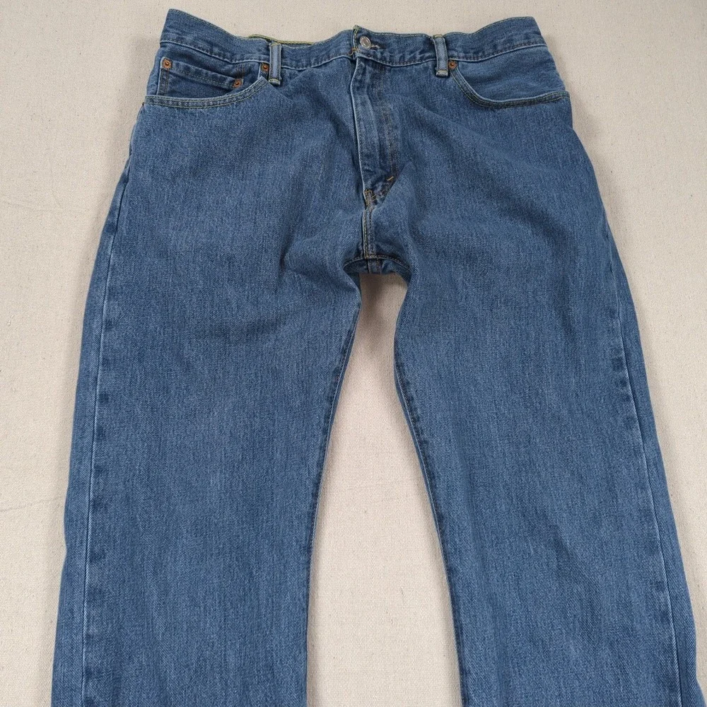 Levis Jeans Mens 38x34 Blue 517 Boot Cut Western Cowboy Rodeo American Classic